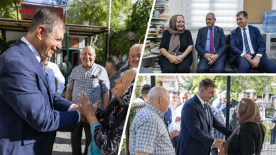 İzmir Büyükşehir Belediye Başkanı Dr. Cemil Tugay, Buca’nın sorunlarını yerinde