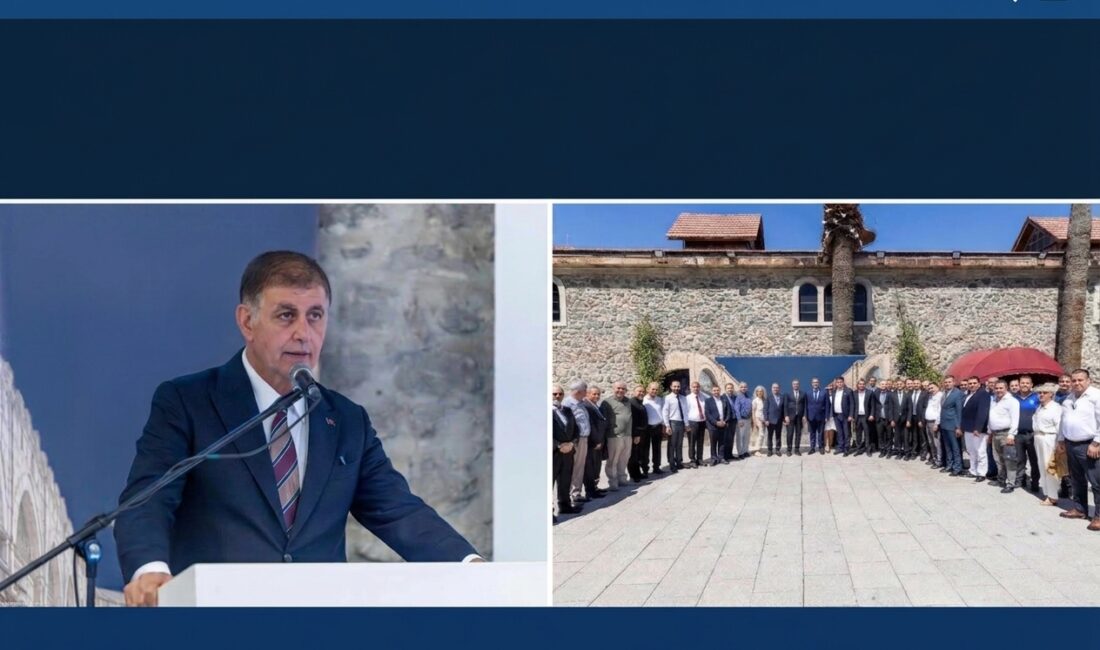 Ruhsat Süreçleri Eğitimi ve Çalıştayı’nda konuşan İzmir Büyükşehir Belediye Başkanı