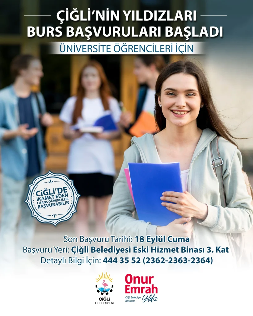 Çiğli’nin Yıldızları için burs başvuruları başladı