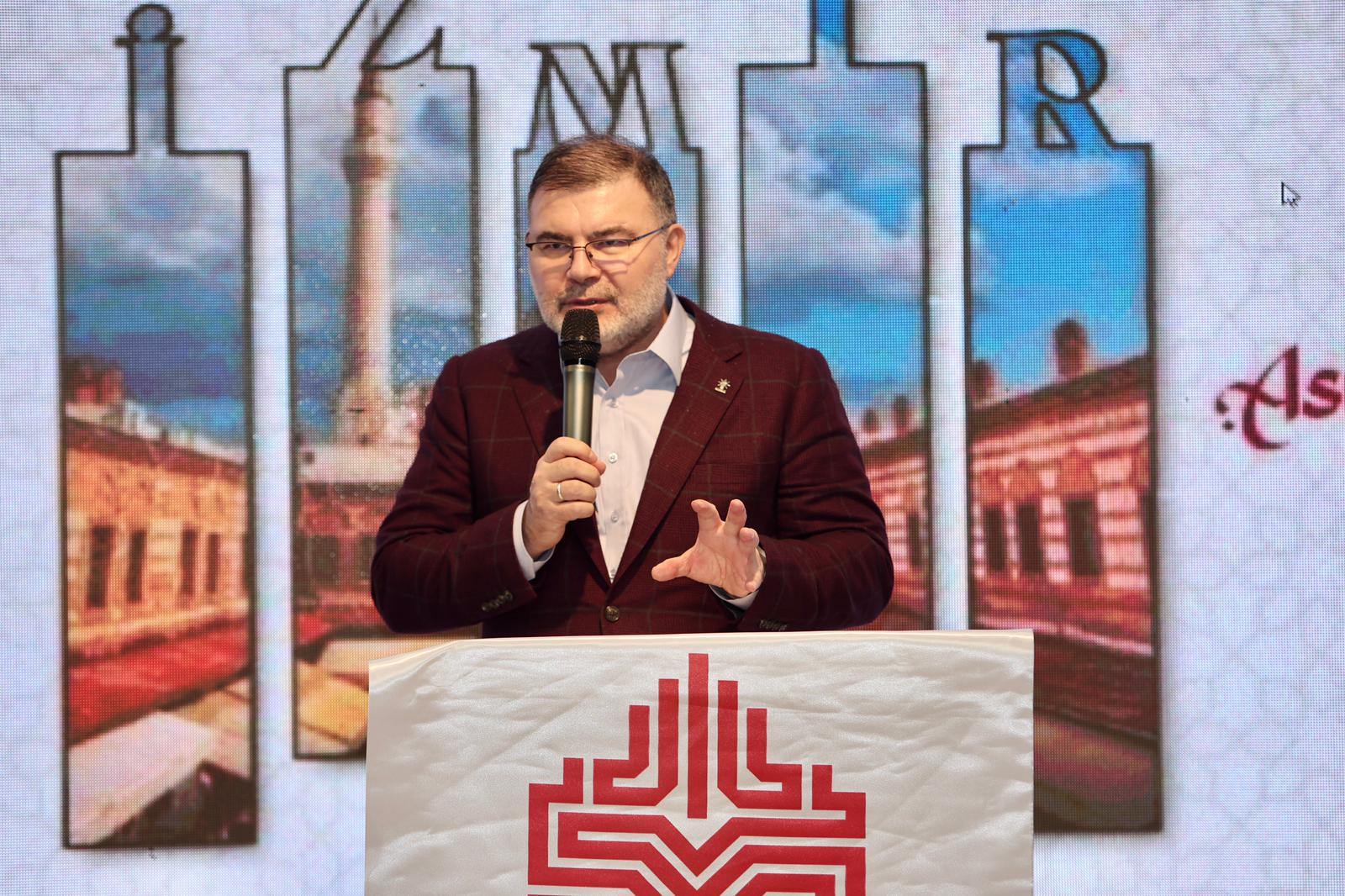 Saygılı'dan Karabağlar TOKİ şantiyesinde inceleme