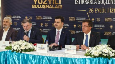 AK Parti Genel Merkezi tarafından başlatılan “Türkiye Yüzyılı Buluşmaları” kapsamında