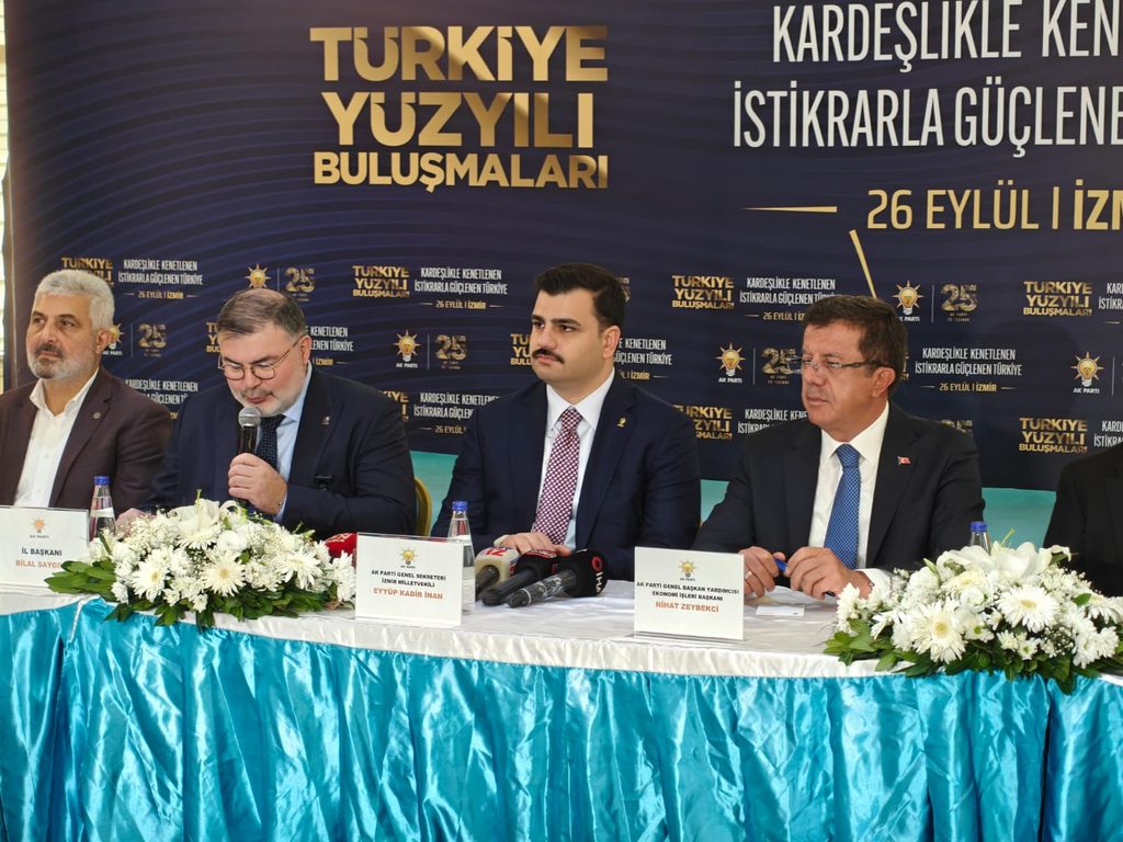 Bilal Saygılı Türkiye Yüzyılı buluşmasında: 'İzmir için çalışıyoruz'