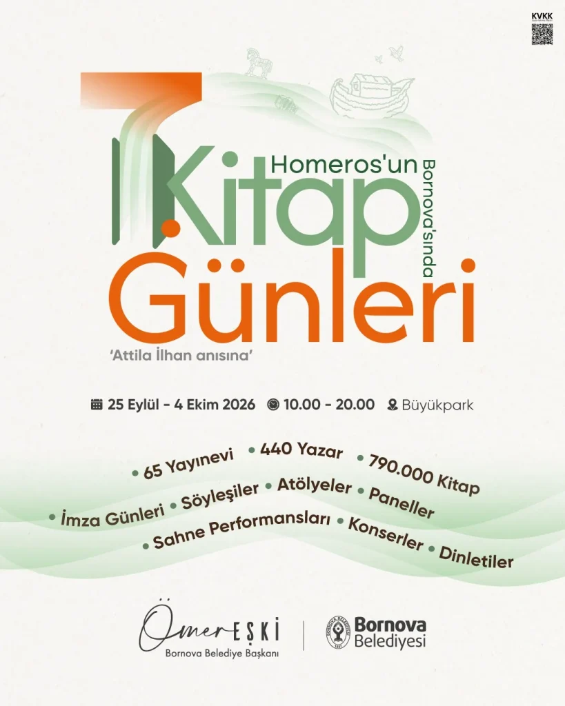 Edebiyatın kalbi Bornova’da atacak: 7. Kitap Günleri başlıyor! 4 Edebiyatın kalbi Bornova’da atacak: 7. Kitap Günleri başlıyor!