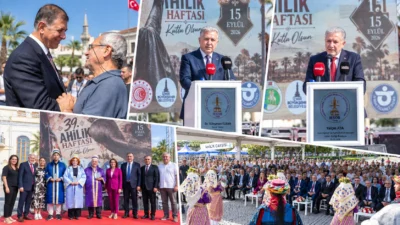 İzmir Büyükşehir Belediye Başkanı Dr. Cemil Tugay, 39’uncu Ahilik Haftası’nda