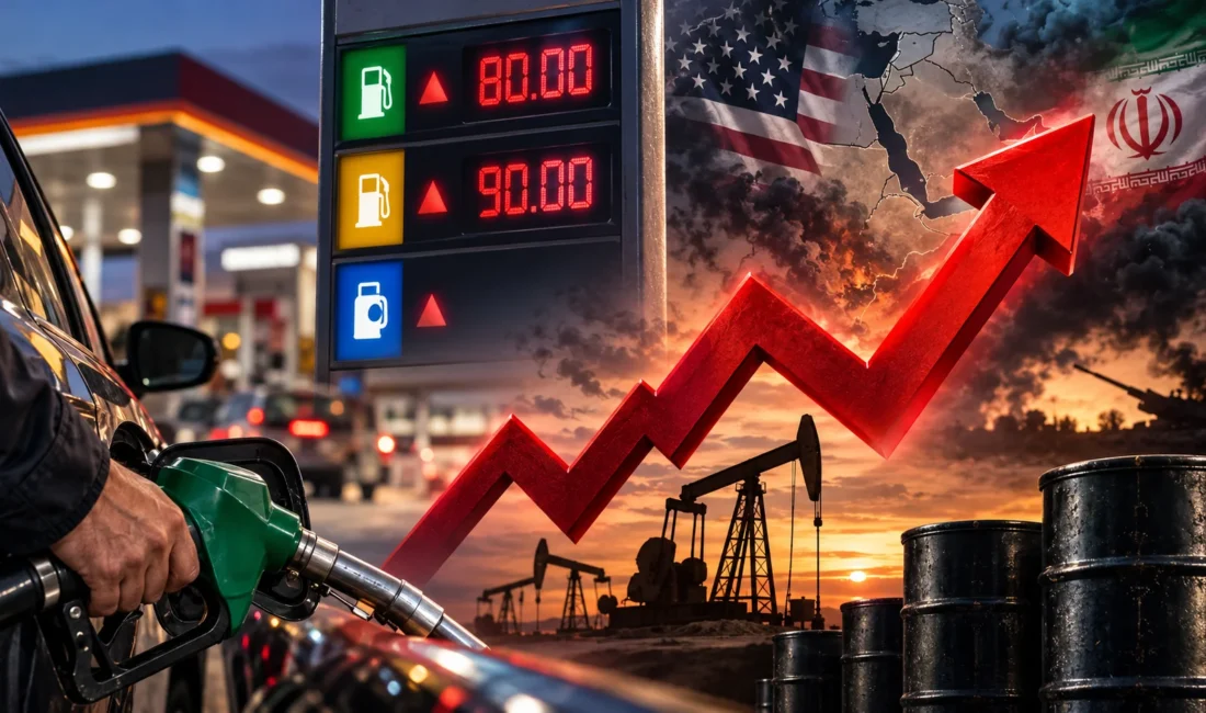 Jeopolitik gerilimlerin küresel petrol piyasalarını tırmandırması, iç piyasada akaryakıt fiyatlarına