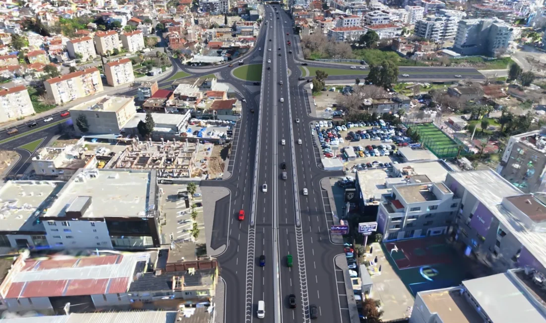 İzmir Büyükşehir Belediyesi, Anadolu Caddesi’ndeki yoğunluğun azaltılması amacıyla Şemikler Köprülü