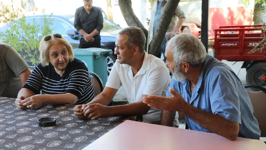 Başkan V. Şen’den hafta sonu mesaisi