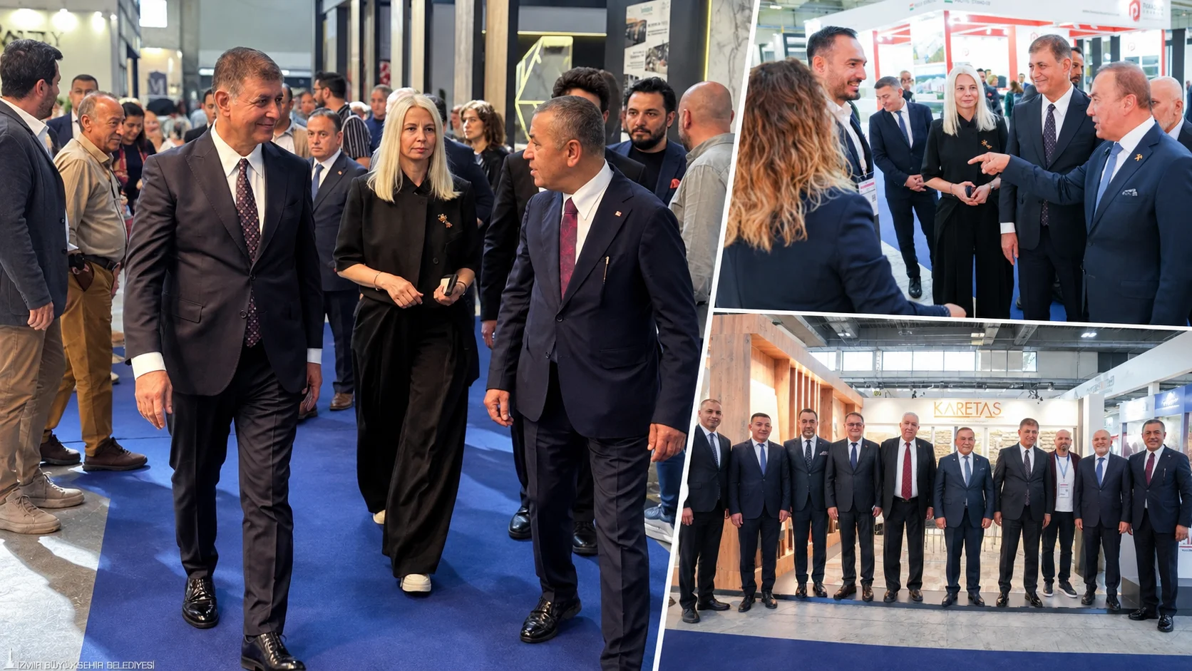 İzmir Büyükşehir Belediye Başkanı Dr. Cemil Tugay ve İZFAŞ yönetimi,