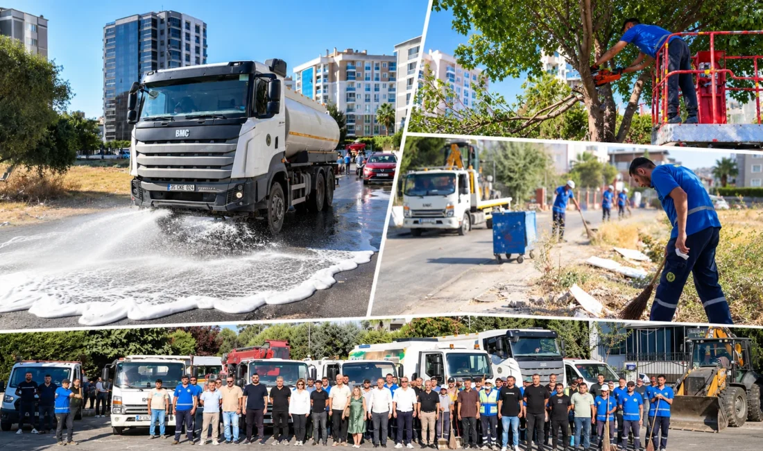 Buca Belediyesi, Yenigün Mahallesi’nde temizlikten yeşil alan bakımına, yol ve
