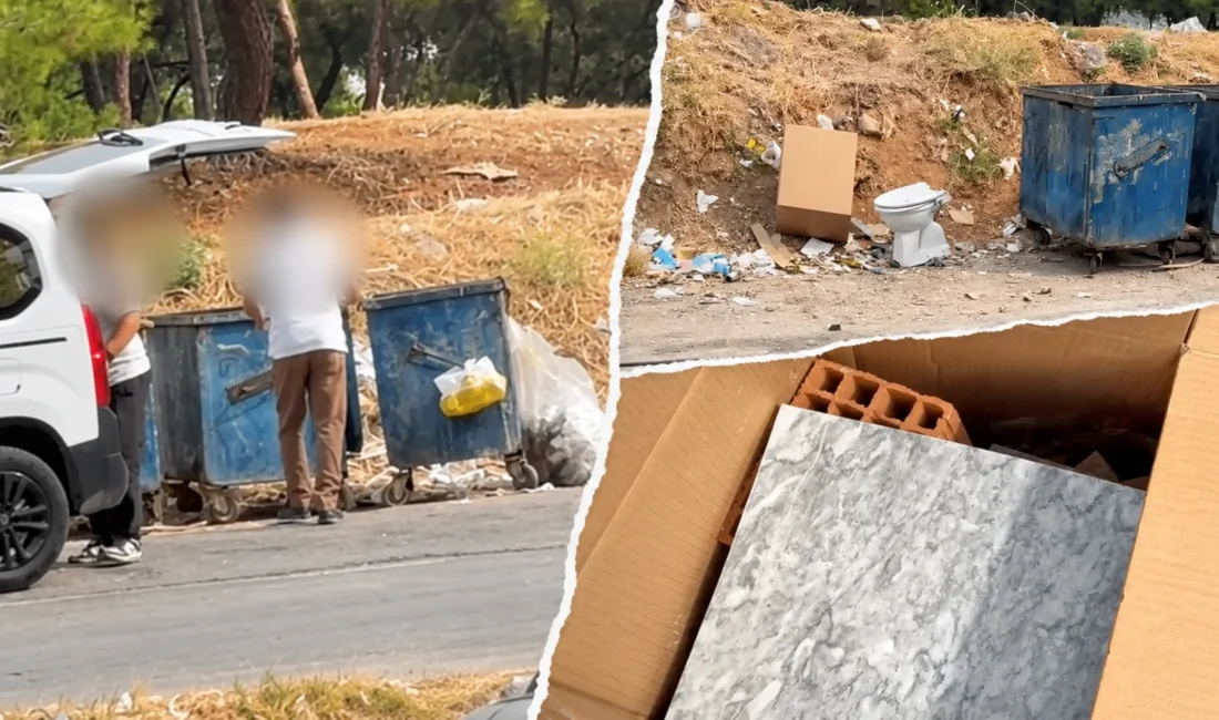 Buca Belediyesi, ilçe genelinde çevre kirliliğine yol açan kaçak moloz