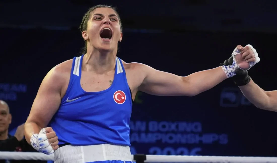 Bulgaristan’ın başkenti Sofya’da düzenlenen 2026 Avrupa Boks Şampiyonası’nda ringe çıkan