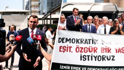 YENİ Parti İzmir Kurucu İl Başkanı Çağatay Güç, İzmir Emek