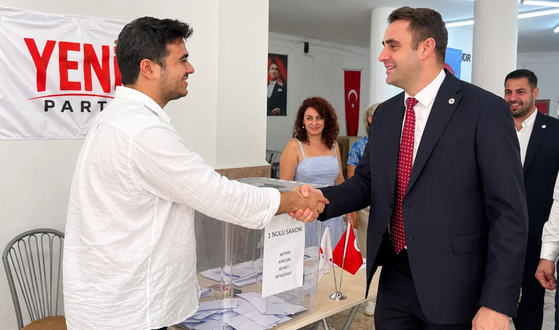 YENİ Parti İzmir Kurucu İl Başkanı Çağatay Güç, 30 ilçede