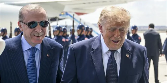 Amerika Birleşik Devletleri’nin Ankara Büyükelçisi Tom Barrack, Cumhurbaşkanı Recep Tayyip