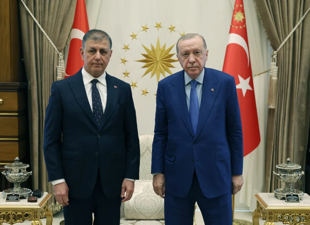 Külliyedeki görüşmeden fotoğraf paylaşıldı