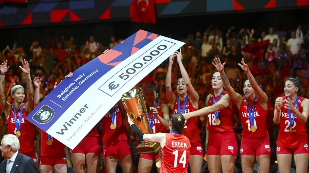 Filenin Sultanları üst üste 2.'inci kez Avrupa Şampiyonu