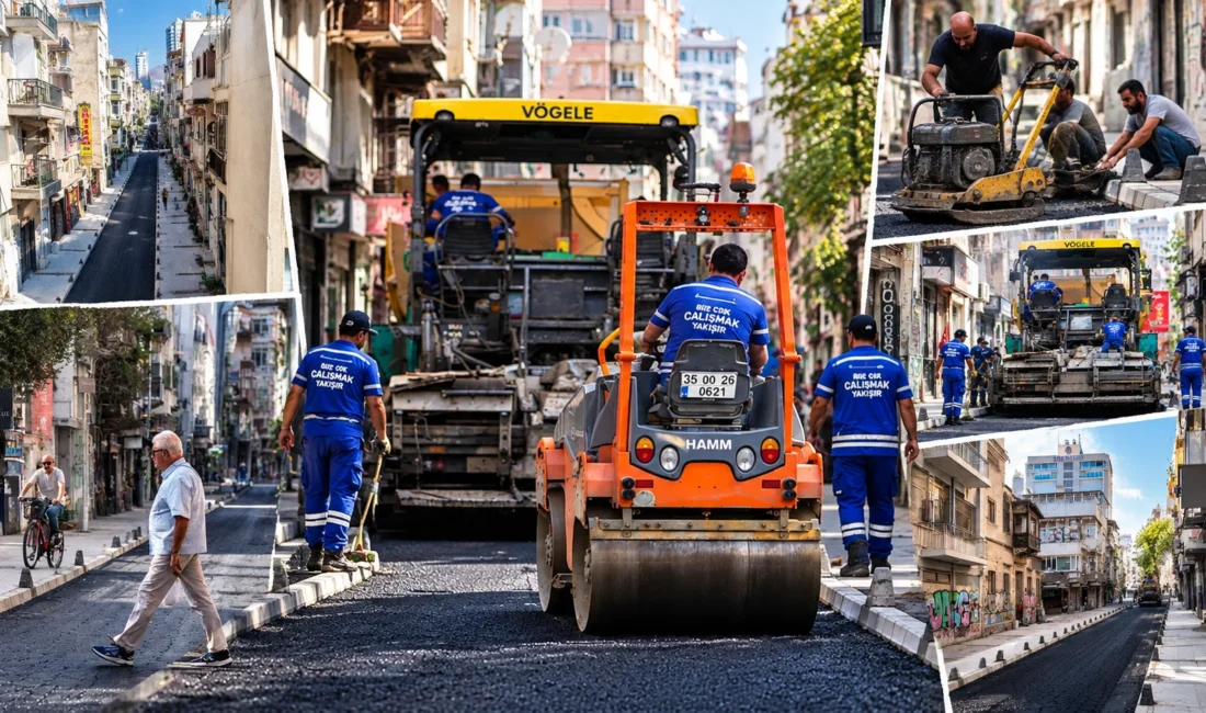 İzmir Büyükşehir Belediyesi, Alsancak’ta İkinci Kordon olarak bilinen Cumhuriyet Bulvarı’nda