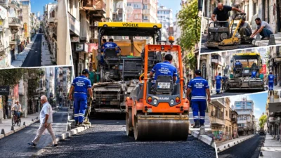 İzmir Büyükşehir Belediyesi, Alsancak’ta İkinci Kordon olarak bilinen Cumhuriyet Bulvarı’nda
