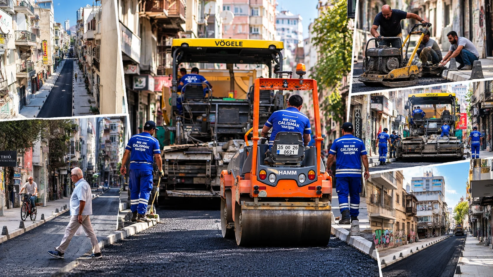 İzmir Büyükşehir Belediyesi, Alsancak’ta İkinci Kordon olarak bilinen Cumhuriyet Bulvarı’nda