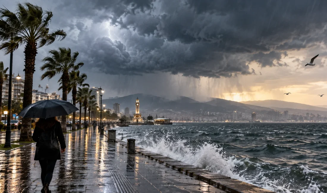 İzmir genelinde hafta boyunca hissedilir derecede düşmesi beklenen hava sıcaklıkları,