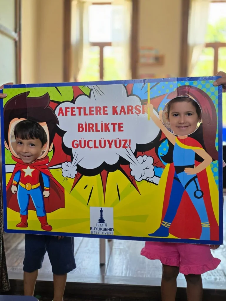 Afet farkındalığı çocuk yaşta başlıyor