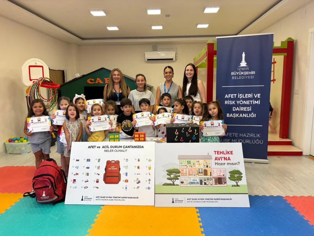 Afet farkındalığı çocuk yaşta başlıyor