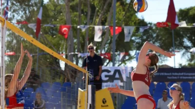 İzmir Büyükşehir Belediyesi’nin öncülüğünde Foça’da düzenlenen 2026 CEV U18 Avrupa