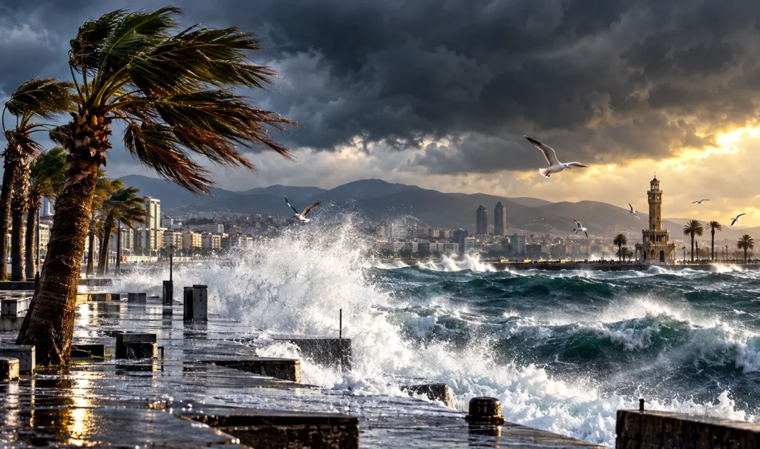 Meteoroloji Genel Müdürlüğü ve İzmir Valiliği, Kuzey Ege'de etkisini artırması