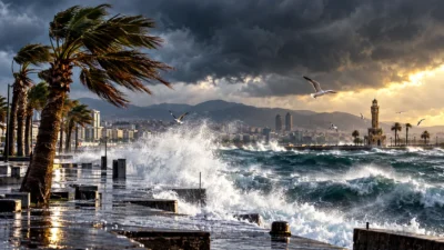 Meteoroloji Genel Müdürlüğü ve İzmir Valiliği, Kuzey Ege'de etkisini artırması