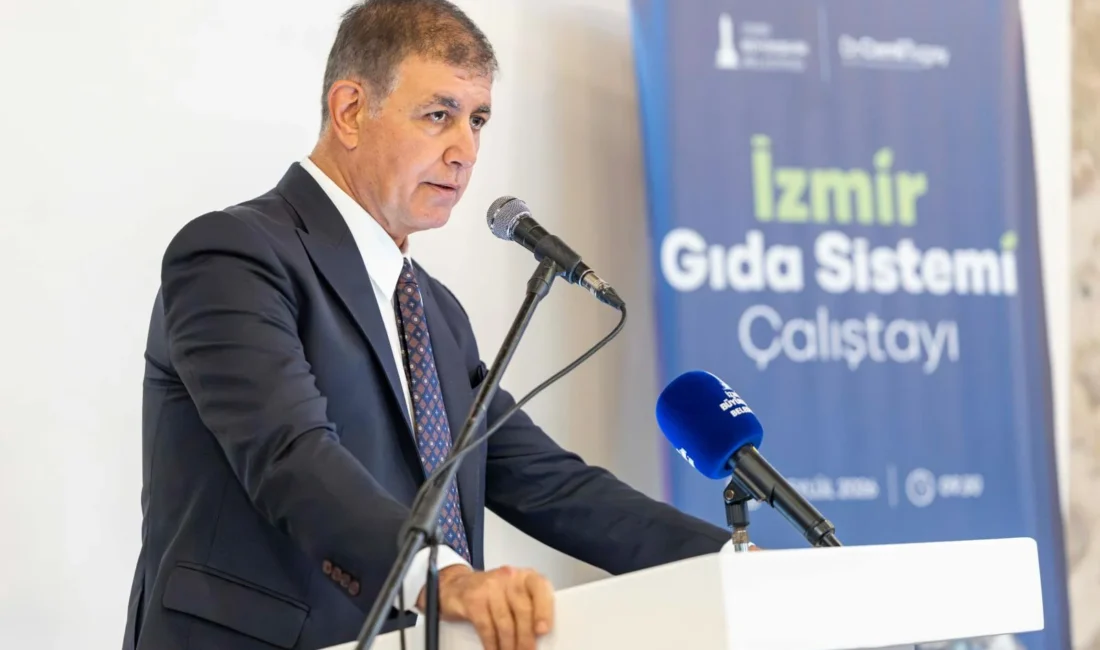 İzmir Büyükşehir Belediyesi’nin düzenlediği İzmir Gıda Sistemi Çalıştayı tüm paydaşların