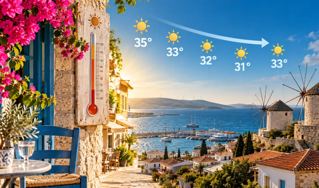 Eylül ayının gelmesiyle birlikte İzmir'de bunaltıcı yaz sıcakları yerini daha
