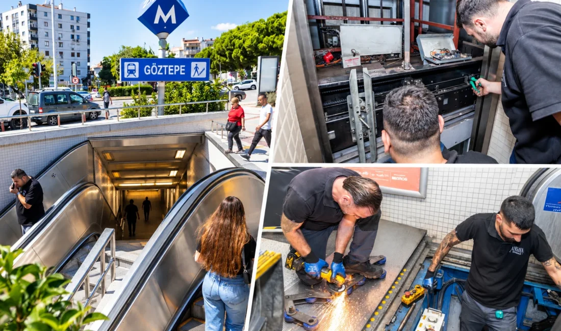 İzmir Metro'da güvenli ve kesintisiz ulaşım mesaisi! 

Ağır bakımları kendi