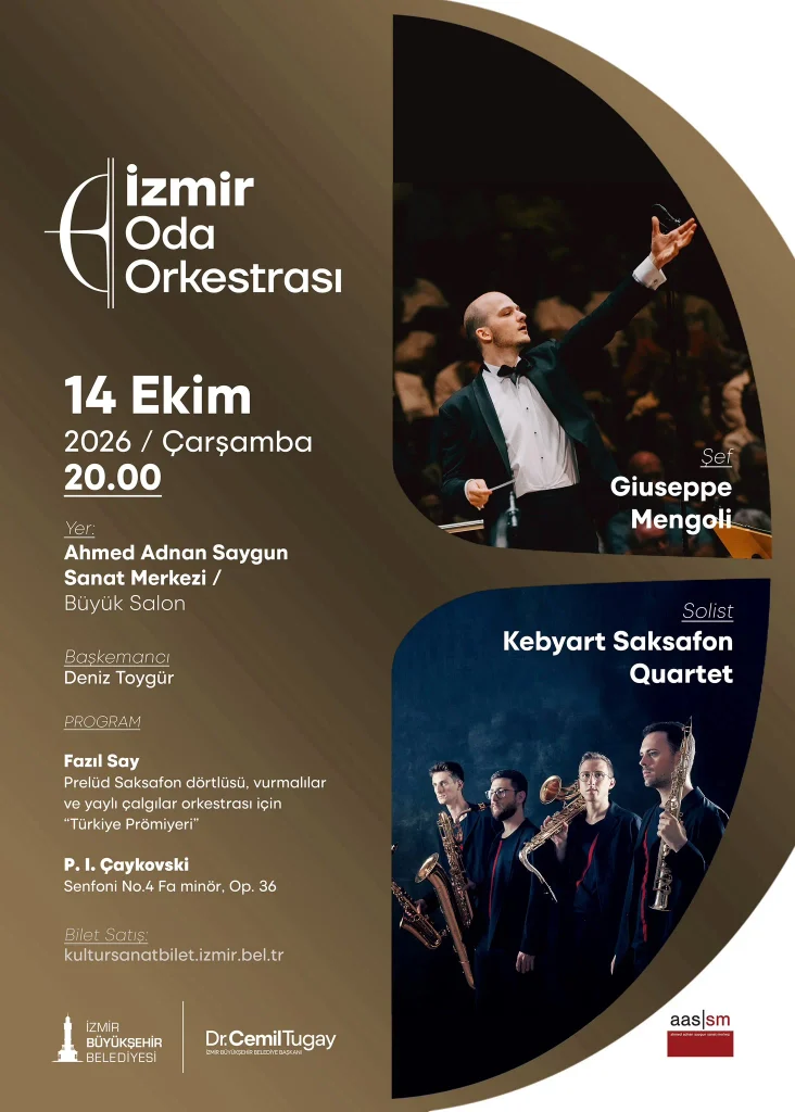 Müjde İzmirli sanatseverler! AASSM'de Ekim ayı fırtınası esiyor!