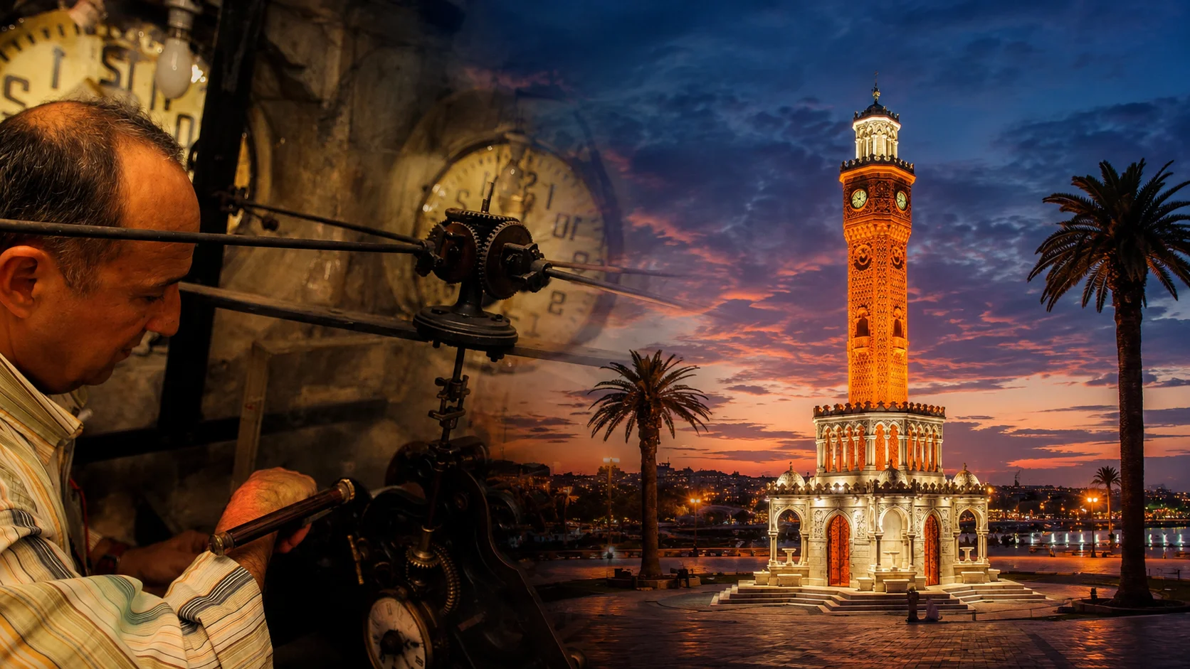 İzmir’in simgesi Saat Kulesi, 125 yıldır Konak Meydanı’nda kentin değişimine