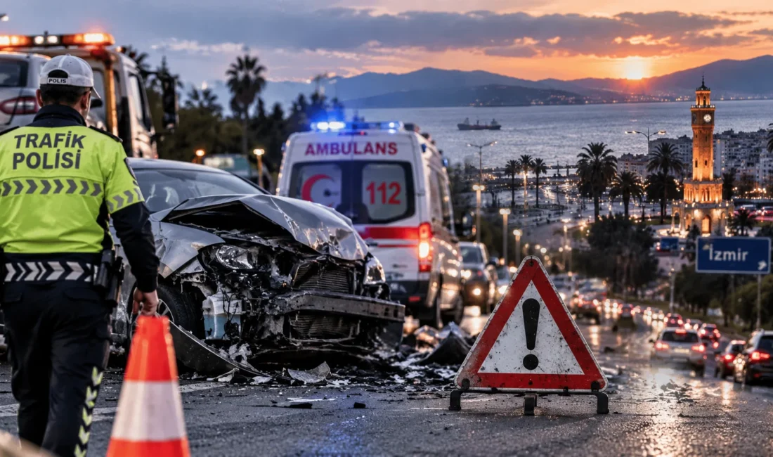 Emniyet Genel Müdürlüğü Trafik Başkanlığı’nın verileri, İzmir’deki trafik kazalarının ürkütücü