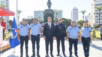 İzmir Büyükşehir Belediye Başkanı Dr. Cemil Tugay, Zabıta Teşkilatı’nın 200’üncü