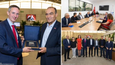 İzmir Büyükşehir Belediyesi Başkan Vekili Dr. Zafer Levent Yıldır ve