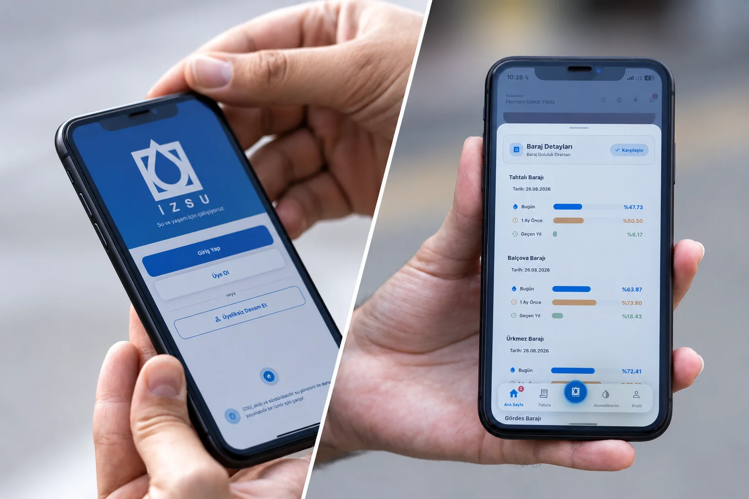 İZSU Mobil yenilendi: Faturadan kesintiye her ayrıntı cepte