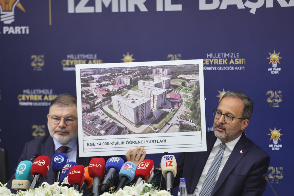 Kasapoğlu’ndan İzmir'de Buca ve İKÇÜ’ye yeni yurt müjdesi: "Yedek gündemi bitti, yerleştirme oranı yüzde 100"