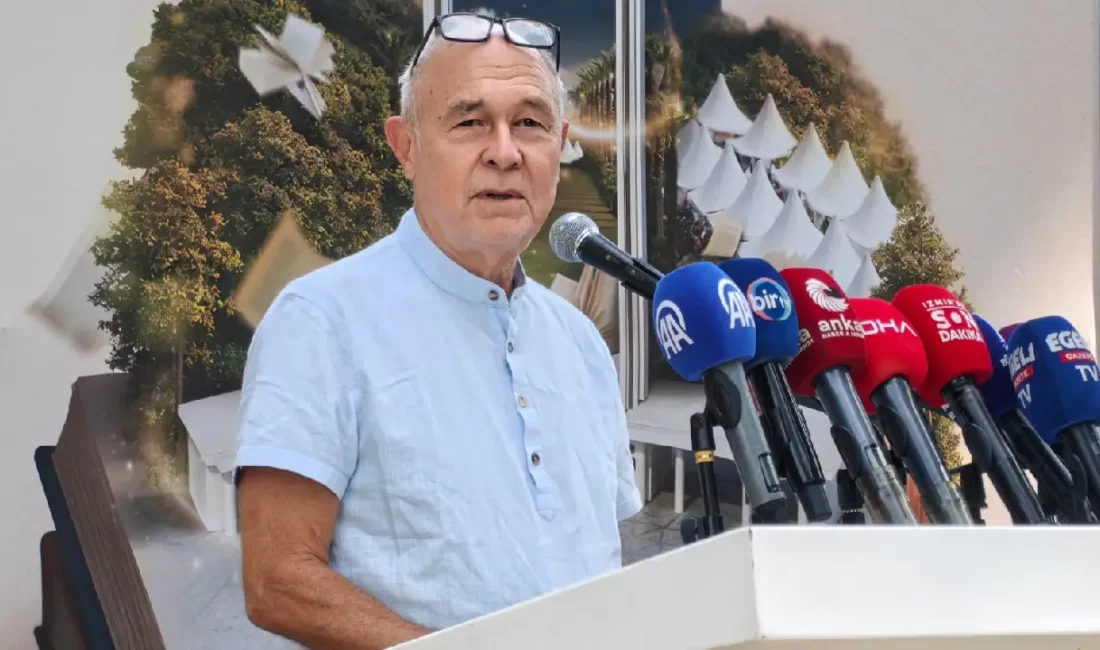 İzmir’de kapılarını açan 8. İZKİTAP Fuarı’nın onur konuğu Gündüz Vassaf,