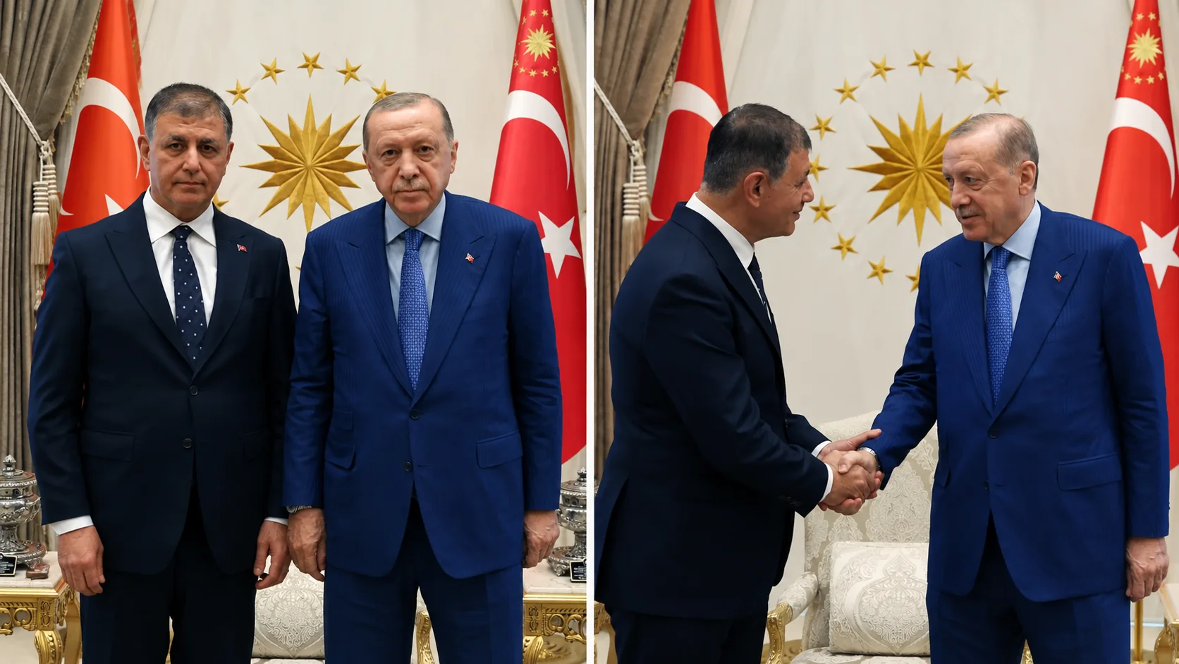 Külliyedeki görüşmeden fotoğraf paylaşıldı