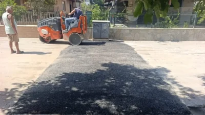 Menderes Belediyesi, Belediye Başkan V. Asuman Şen’in gelişiyle birlikte asfaltlama