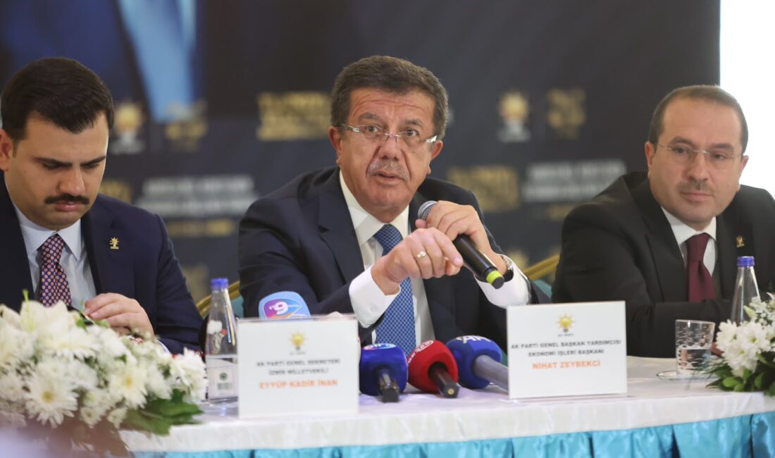 AK Parti Genel Başkan Yardımcısı Nihat Zeybekci, otoyol ve köprülerin