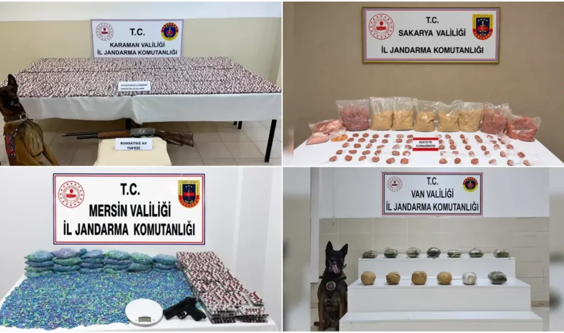 İçişleri Bakanlığı koordinesinde 35 ilde eş zamanlı olarak gerçekleştirilen kapsamlı