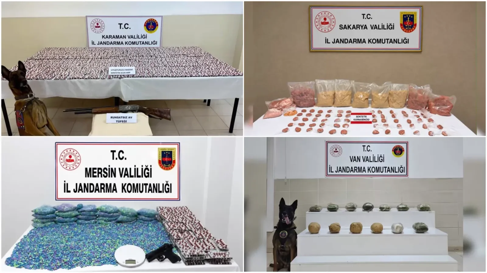 35 kentte dev narkotik operasyonu