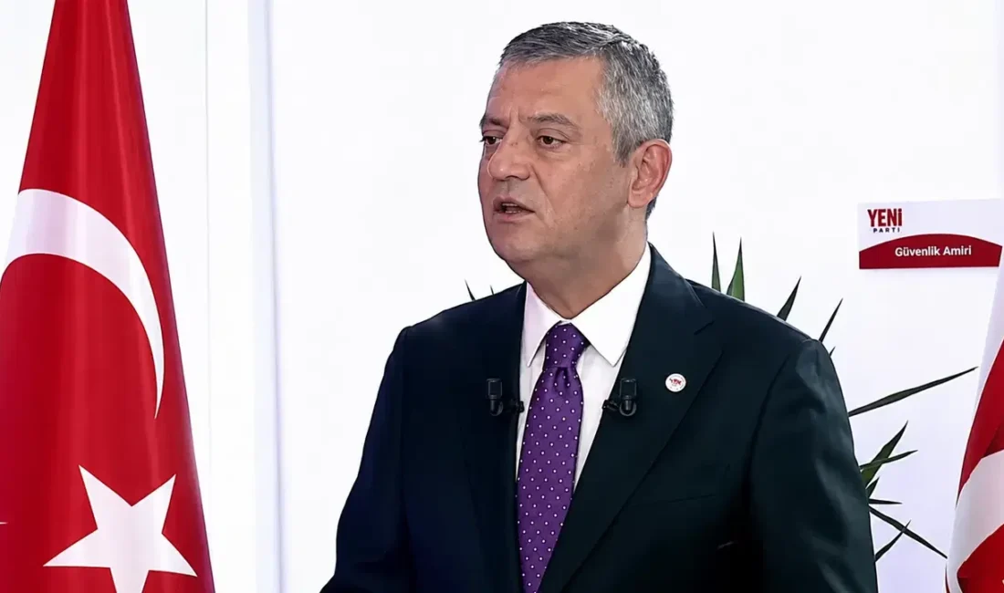 YENİ Parti lideri Özgür Özel, Sözcü TV'de katıldığı canlı yayında