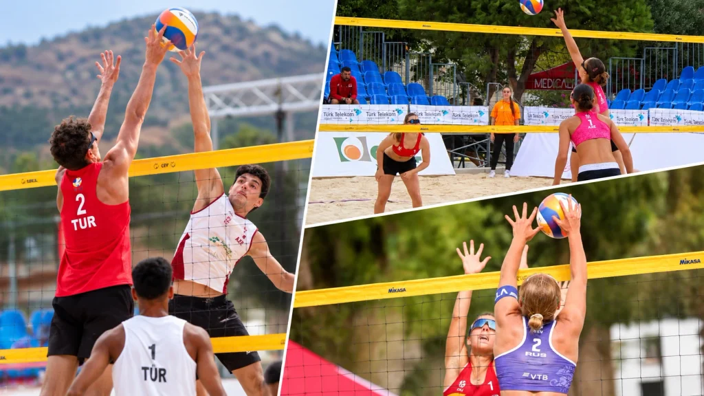 Avrupa'nın genç yıldızları 2026 CEV U18 Plaj Voleybolu Şampiyonası'nda ter dökecek