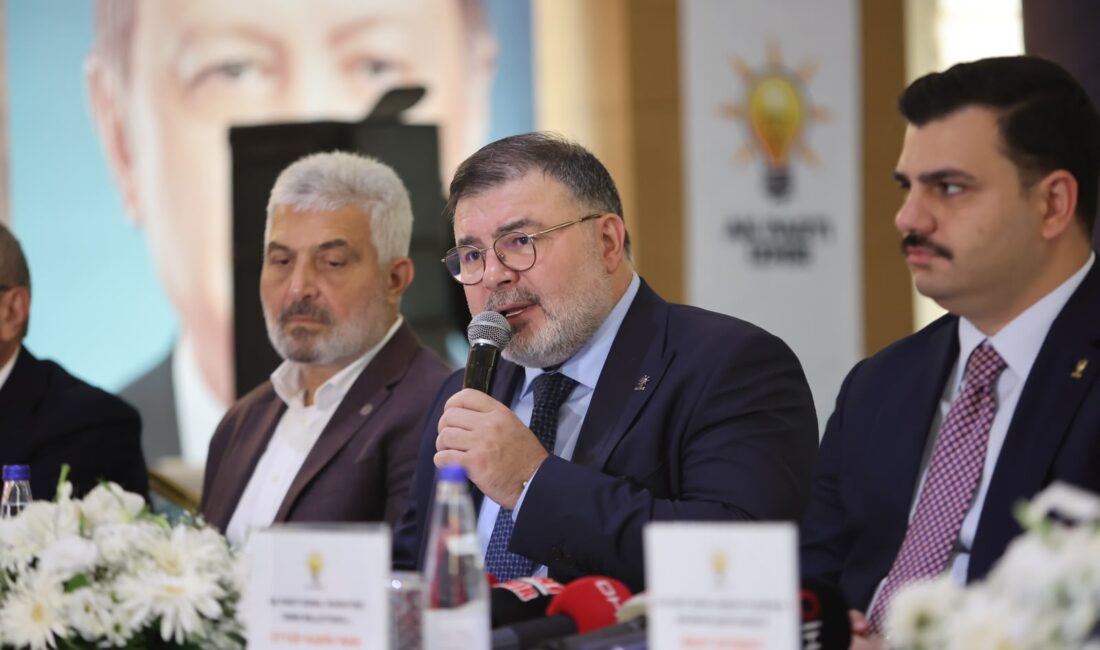AK Parti Genel Merkezi tarafından başlatılan “Türkiye Yüzyılı Buluşmaları” kapsamında