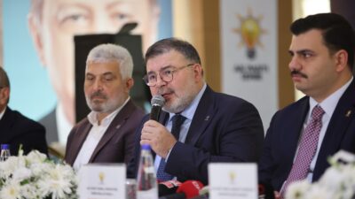 AK Parti Genel Merkezi tarafından başlatılan “Türkiye Yüzyılı Buluşmaları” kapsamında
