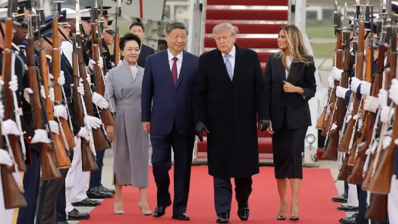 ABD Başkanı Donald Trump, resmi ziyaret için Washington’a gelen Çin